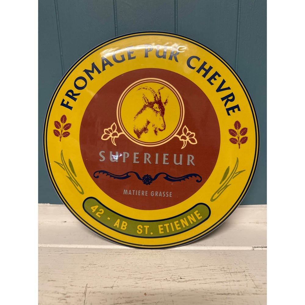 Williams Sonoma Fromage Pur Chevre French Cheese Serving Platter Etienne Plate